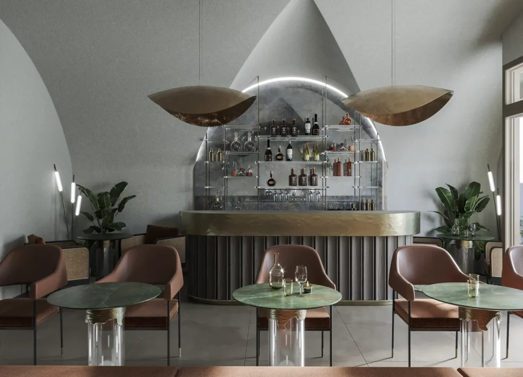 interiérový dizajn mento.sk bar dizajn