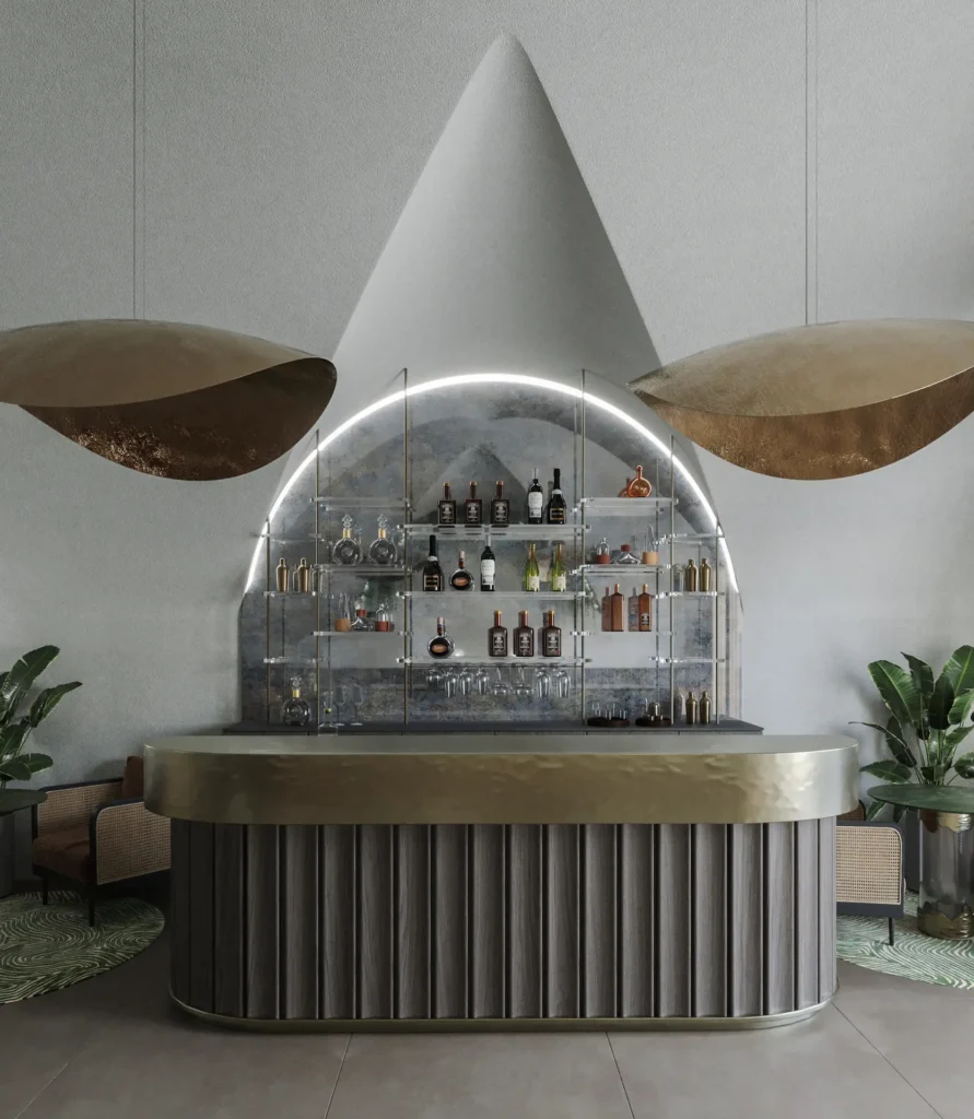 bar lustre interiérový dizajn mento.sk